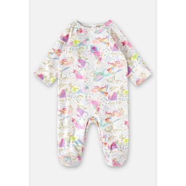 Imagem de Macacão em Suedine Unissex para Bebê Up Baby, Branco, M