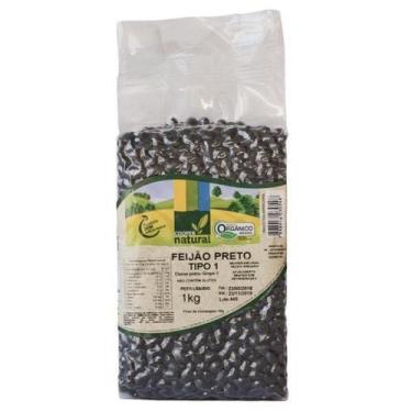 Imagem de Feijão Preto Orgânico Coopernatural 1Kg