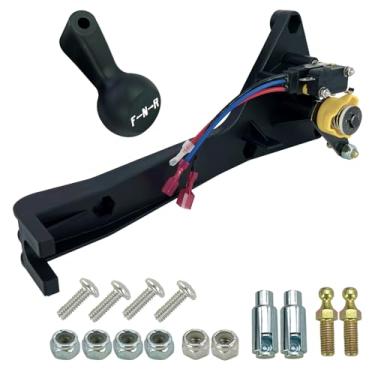 Imagem de Phoddar Kit de montagem de câmbio dianteiro e reverso para carro clube, conjunto de câmbio F&R com alça para carrinho de golfe a gás DS 1016947 1012987 8248 8233 e extremidade de cabo de transmissão