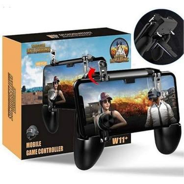 Imagem de Controle de jogo móvel para controle móvel W11 PUBG L1R1 Mobile Game Trigger Joystick Gamepad sem fio para celular iOS Android de 4,7 a 6,5 polegadas