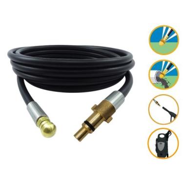 Imagem de Mangueira Nylon Desentupidora 15m Wap Saara Lavadora Pressão - COMPATÍ