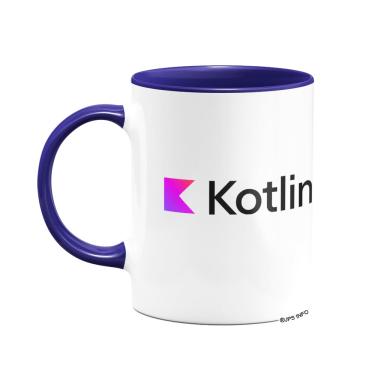 Imagem de Caneca Dev Kotlin - B-blue