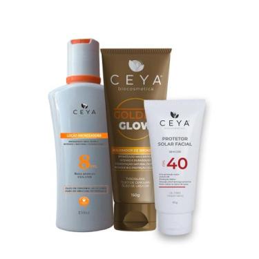 Imagem de Kit Verão - Acelerador, Bronzeador e Protetor - Ceya biocosmetica