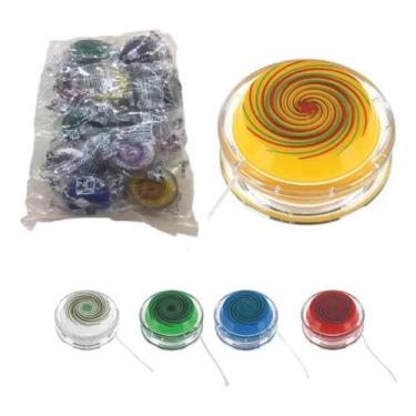 Imagem de Yoio Ioio Yo-yo Brinquedo Atacado Colorido 12 Peças  - MARILU