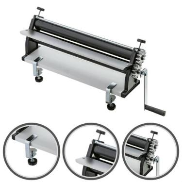 Imagem de Cilindro Abrir Massa Manual Laminador Pastel Pão Pizza Macarrão Salgad
