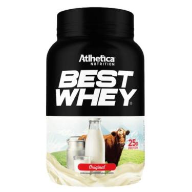 Imagem de Whey Protein Best Whey Pote 900g Sabor Original Atlhetica Nutrition, O