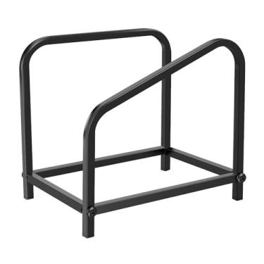 Imagem de kaimenhong Suporte de disco de vinil, porta-revistas, prateleira leve de armazenamento de discos de vinil, rack de armazenamento de discos de vinil de metal com design retrô para organizar álbuns