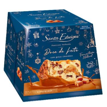 Imagem de Panettone Santa Edwiges Doce de Leite com Gotas de Chocolate 500g