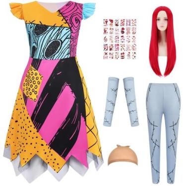 Imagem de Fantasia Cabeny Sally feminina Christmas Nightmare Halloween XS