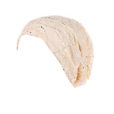 Imagem de Boné de quimioterapia feminina Chapéu muçulmano Tampão de cabeça color