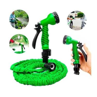 Imagem de Mangueira retrátil expansível de 15 m com pistola de irrigação - Light