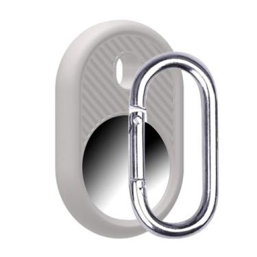 Imagem de Capa protetora para airtags caso coleira pet bagagem airtag chaveiro c