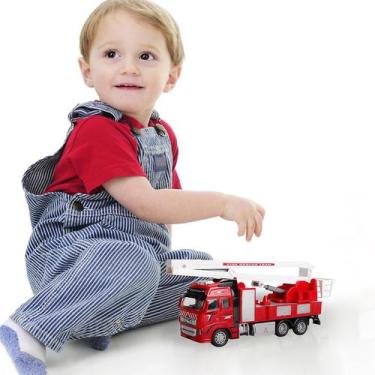 Imagem de 1:38 Alloy Car Series Tow Truck Trailer Carro de lixo Veículos de tran