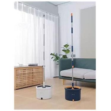 Imagem de Balde Mop Esfregão Giratório Sistema Água Limpa E Suja Separada CW003 