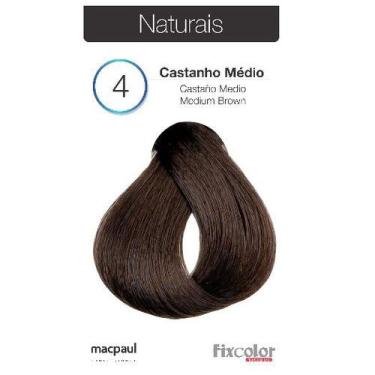 Imagem de Coloração Fix Color Macpaul Professional, Castanho Médio
