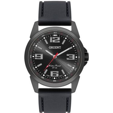 Imagem de Relógio Orient Masculino Preto Couro Mpsp0001 P2px