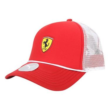 Imagem de Boné Puma Aba Curva Ferrari SPTWR Race Trucker-Unissex
