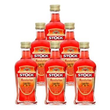Imagem de Miniatura Licor Fino de Tangerina Stock Mandarino 50ml 6un
