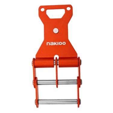 Imagem de Bothyi Fivela de liberação rápida para cinto de ferramentas, ideal para pochetes e bolsas de cintura. Conector rápido, fácil de instalar e com fecho, Laranja