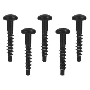 Imagem de 5 parafusos pretos para caixa de filtro de ar, parafuso de caixa de ar, parafusos de filtro de ar substituem parafusos de retenção de admissão de limpador de caixa de ar, acessórios de carro