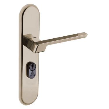 Imagem de Fechadura Entrada Espelho S40mm Latonado Vega Aliança