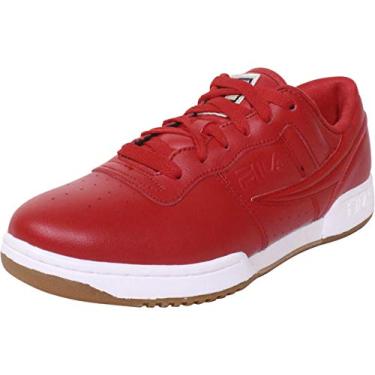 Imagem de Tênis masculino original Fitness Lea Classic da Fila, Fila Red/Fila Navy/Gum, 11