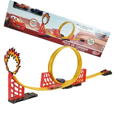 Imagem de Disney Carros Pista De Corrida Com Looping + 2 Carrinhos Fricção Origi