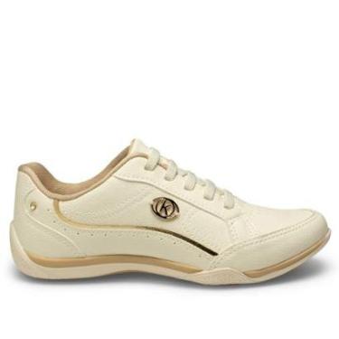 Imagem de Tênis Feminino Kolosh Casual Strass Conforto Leveza Palmilha Gel C4201-Feminino