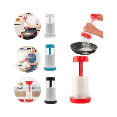 Imagem de Tapioqueira Peneira Polvilhador Armazena Tapioca Farinha