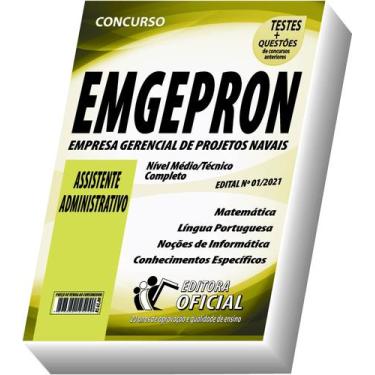 Imagem de Apostila Emgepron - Assistente Administrativo - Curso oficial