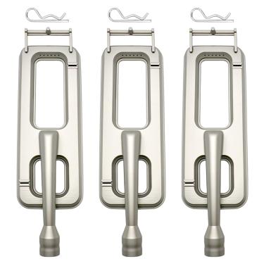 Imagem de yeeluzan Pacote com 3 queimadores de grelha de aço inoxidável fundido 304 – Serve para churrasqueiras Members Mark, Coyote, Grand Hall & Bakers&Chefs – Substitui CISC, 29251 – Serve para Y0660