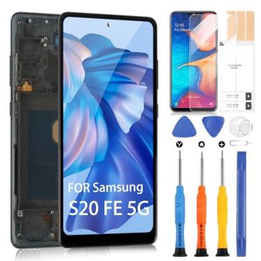 Imagem de ARSSLY Substituição De Tela Lcd Para Samsung Galaxy S20 Fe/S20 Fe 5G S20Fe Sm-G781U1/Ds G781A G781W G781V, Sensível Ao Toque 6,5" Com Conjunto Completo E Moldura, Kits