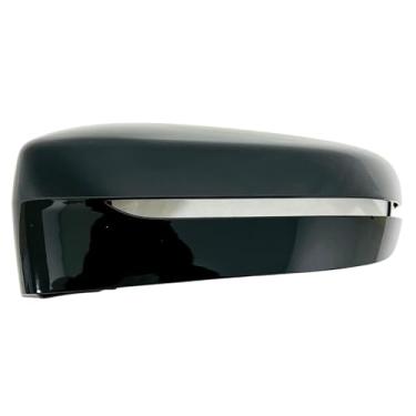 Imagem de CAMIL Capa de espelho lateral preto brilhante, tampa de espelho retrovisor para BMW G30 Série 5/G32 6 Series GT/G11 7 Series/G15 8 Series (lado esquerdo do motorista)