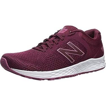 Imagem de New Balance Tênis de corrida feminino Fresh Foam Arishi V2, Dragão de fruta/preto, 6.5 Wide