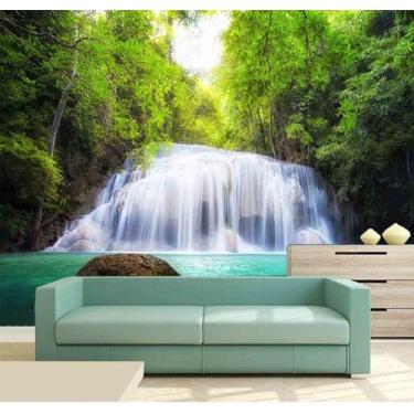 Imagem de Papel de Parede - Painel Adesivo Cachoeira 3D 1M² na 009 - Voce Decora