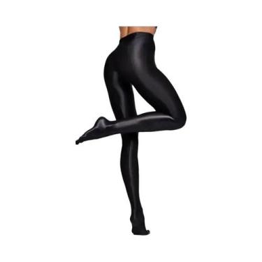Imagem de Meia Calça Feminina De Cintura Alta Slim Fit Super Elástica Casual Par