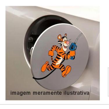 Imagem de Adesivo de Carro Tanque de Combustivel - Tigrão - Lojinha da Luc Adesi