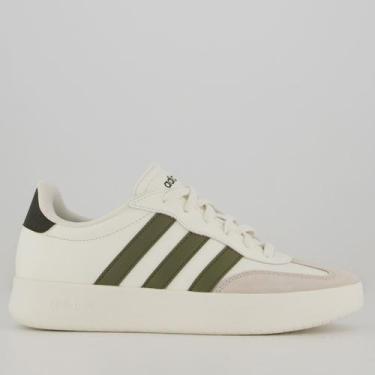Imagem de Tênis Adidas Barreda Feminino Branco e Cinza, 40