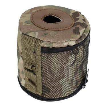 Imagem de Cryfokt Capa de Isolamento para Botijão de Gás de Acampamento Ao Ar Livre Bolsa Anti-queda para Tanque de 450g Manga Protetora Quente para Armazenamento de Latas de Gás de Cozinha, Bolsa Portátil à