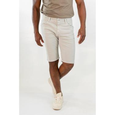 Imagem de Bermuda Sarja Masculina Slim Estonada Algodão Anticorpus-Masculino