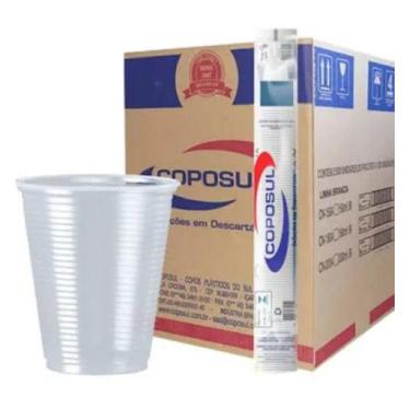 Imagem de Copo descartavel 180 ml coposul com 100 unidades