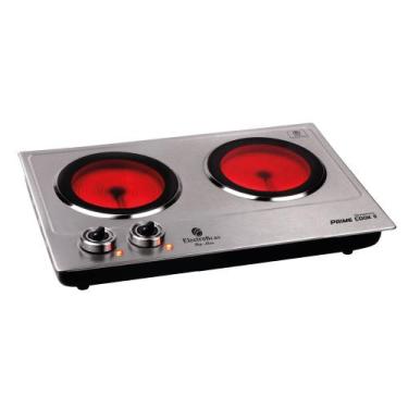 Imagem de Fogao Eletrico Electrobras Prime Cook II EBVC-32 - 1200W - 2 Bocas - I