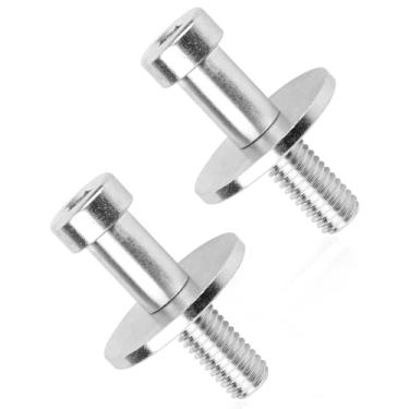 Imagem de 2 peças de trava de porta Striker 38428, pino de parafuso de substituição de parafuso de trava compatível com caminhão K1500 K2500 K3500 C1500 C1500 C2500 C3500 1985-2002