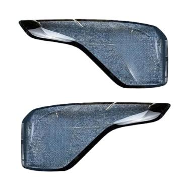 Imagem de compatível com ford kuga/escape 2017 2018 2019 traseira exterior escudo da lâmpada traseira capa luzes de freio máscara peças reposição automóveis(Outside A pair)