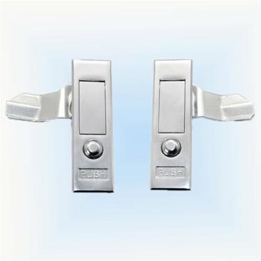 Imagem de Caixa de distribuição de energia para armário elétrico bounce to unlock handle lock control cabinet door handle 1 peça (esquerda)