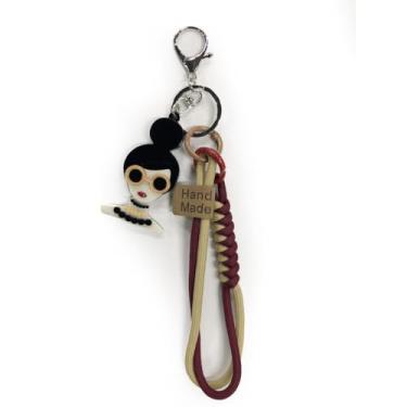 Imagem de Fina Ideia - Chaveiro acrílico Bia - Enfeite Bolsa e Mochila