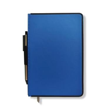 Imagem de Fina Ideia - Caderneta A5 Azul com borda preta sem pauta