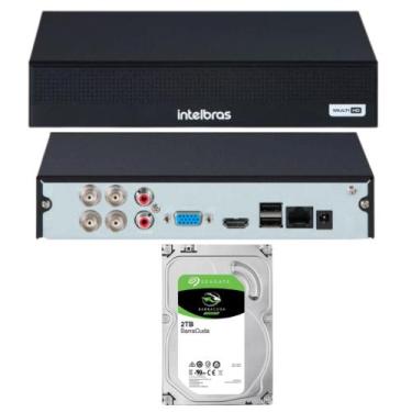 Imagem de Dvr Intelbras 4ch Mhdx 3004c Full Hd, Hd 2TB Incluso
