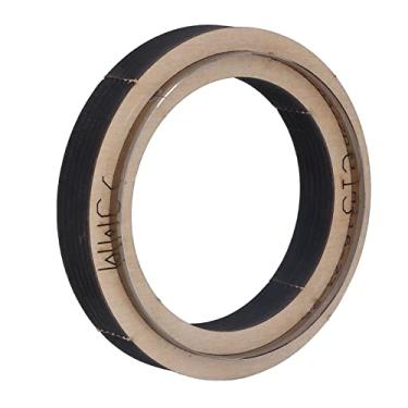 Imagem de Tira de corte de couro, aço de alto carbono com base de madeira extra grossa para artesanato DIY, cortador de matriz de couro