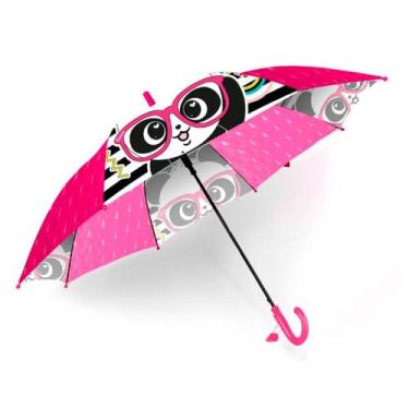 Imagem de Guarda Chuva Luluca Infantil Pandinha Sombrinha Meninas - Clio Style, 